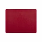 image of Davanti Frieling Mattola Placemats 80108 - Vinyl Placemat 17" x 13", Earth Red, Dishwasher Safe