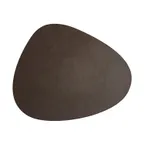 image of Davanti Frieling Mattola Placemats 80202 - Vinyl Placemat 18.5" x 15.3", Dark Brown, Dishwasher Safe