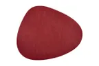 image of Davanti Frieling Mattola Placemats 80208 - Vinyl Placemat 18.5" x 15.3", Red, Dishwasher Safe