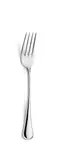 image of Amefa 843000B000320 Dinner Fork - 8" Mirror Finish, 18/10 Stainless Steel, 0.09 lb, Haydn - 1 Dozen