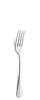 image of Amefa 844000B000340 Dessert Fork, 7-5/16" Finish, 18/10 Stainless Steel, Baguette Style - 1 Dozen