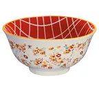 image of Cilio C107678-6 Flowers Porcelain Bowl, 6" Diameter, 17 Oz Capacity, Round, Material - Case