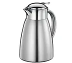 image of Cilio C544176 Beverage Server Triest, 34 fl oz (1 L) Double‑Wall Stainless Steel with Screw‑On Cap
