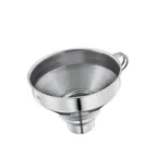 image of Kuechenprofi K0920152800 Strainer, 5.5" W x 5.25" D x 4.25" H, 5" Dia Steel Filter, 18/8 Stainless