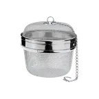 image of Kuechenprofi K1099902810 - XL 4" Mesh Tea Ball Infuser, Stainless Steel, Locking Lid, Ball Type
