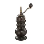image of Zassenhaus M021202 Pepper Mill, 2.5" Dia, 2" W x 2" D x 7.5" H, Dark Stained Beechwood Wood