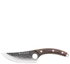image of Zassenhaus M070866 - Ranger Chef Knife, 11" Stainless Steel Blade, Pakka Wood Handle, Leather Sheath