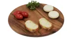 image of Frieling WTT1430 - 9" Natural Acadia Wood Trivet, Hand-Finished, Food-Safe, Water-Resistant - 4/Case