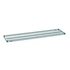 image of Metro 1872NK3 Wire Shelving, Super Erecta Shelf, 72" W x 18" D, Metroseal Green, Microban, NSF