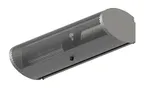 image of Mars Air Systems QP8108-2UA-AL Air Curtain 108" Door Unheated Aluminum HP Motors 24V Control