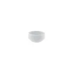 image of Turgla FLO10JK00 - 4" Round White Porcelain Bowl, 8 Oz, 4" Dia x 2.75" H, Dinnerware