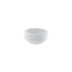 image of Turgla FLO14JK00 - 5.5" Diameter x 2.75" Height 17 Oz Round White Porcelain Bowl for General Usage