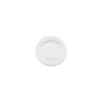 image of Turgla FLO16DU00 - Round 6.25" White Porcelain Dinner Plate, Classic China Style, 6.25" Diameter