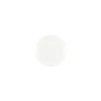 image of Turgla FLO17KT00 - Round White Porcelain Flora Saucer, 6.75" Diameter, Dinnerware, Tableware