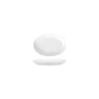 image of Turgla FLO23KY00 - Oval White Porcelain Platter, 9" x 6" x 1.25" H, Dinnerware Serving Tray