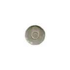 image of Turgla T-AFRMOS01CT-12 Moss Saucer, 6.25" Diameter Round Porcelain, Organic Green Vitrified Finish