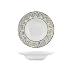 image of Turgla T-AZZT27CK-6 Azora Deep Round Plate, 10.75" Diameter x 2.5" Height, 17 oz Vitrified Porcelain