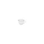 image of Turgla T-HAMKBZT02CF-12 Porcelain Cup, 3.75" Dia x 2.75" H, 9 Oz Warm White, Vitrified Finish