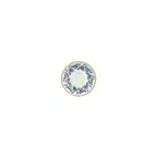 image of Turgla T-KRAZT01KT-24 Kario Saucer, 4.75" Diameter, Porcelain, Blue Vitrified Finish - 1/Each