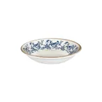 image of Turgla T-KRAZT13CK-24 Kario Plate, 5" Dia x 1" H, 5 oz, Round Blue Vitrified Porcelain