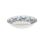 image of Turgla T-KRAZT15CK-24 Kario Deep Plate, 6" Dia x 1.25" H, 7 oz, Round Blue Vitrified Porcelain