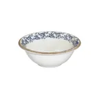 image of Turgla T-KRAZT15KS-12 Kario Round China Bowl, 6" Dia x 2" H, 12 Oz, Porcelain, Blue Vitrified
