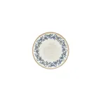 image of Turgla T-KRAZT17DZ-12 Kario Round China Plate, 6.75" Diameter, Blue Vitrified Porcelain Dinnerware