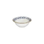 image of Turgla T-KRAZT20KS-6 - 7.75" Diameter 2.75" Height 30oz Round Blue Porcelain Vitrified Bowl - 1/Each