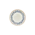image of Turgla T-KRAZT23DZ-12 Kario Round China Plate, 9" Diameter, Blue Vitrified Porcelain