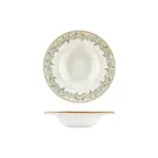 image of Turgla T-OLVGT25CK-6 Oliva Round Plate, 9.75" x 2" , 14 oz Green Vitrified Porcelain