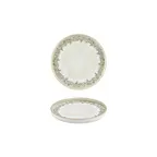 image of Turgla T-OLVHL19RD-6 Oliva Plate, 7.5" Round Green Vitrified Porcelain Dinnerware Plate