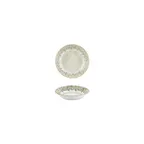 image of Turgla T-OLVZT13CK-24 Oliva Deep Round China Plate, 5" Dia x 1" H, 5 oz, Green Vitrified Porcelain