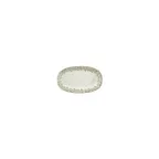 image of Turgla T-OLVZT15OV-12 Olive Oval China Platter, 6" x 4" Porcelain, Green Vitrified Finish - 1/Each