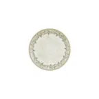 image of Turgla T-OLVZT23DZ-12 Oliva Round China Plate, 9" Diameter, Green Vitrified Porcelain