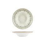 image of Turgla T-OLVZT25CK-6 Oliva Deep Round Plate, 9.75" Dia x 2.25" H, 14 oz Green Vitrified Porcelain
