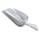 image of Vollrath 46892 Cast Aluminum Ice Scoop, 24‑Oz Capacity, 8" x 4" Bowl, NSF Certified Shovel