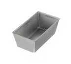 image of Chicago Metallic Bakeware 40411 Loaf Pan – 5-5/8" x 3-1/8" x 2-3/16", 26 Gauge Steel, Curled Rim