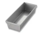 image of Chicago Metallic 40491 Loaf Pan – 12-1/4" x 4-1/2" x 2-3/4", 26‑Gauge Aluminized Steel, Non‑Coated