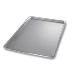 image of Chicago Metallic Bakeware 40700 Sheet Pan 17‑7/8" x 25‑7/8" x 1", Uncoated Stainless Steel - 1/Each