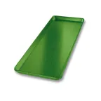 image of Chicago Metallic Bakeware 40921 - Display Tray, 8 7/16" x 24 7/16" x 15/16", Green 16‑Gauge Aluminum