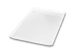 image of Chicago Metallic Bakeware 40930W - White Aluminum Tray, 11-15/16" x 17-15/96" x 13/16", 16-Gauge