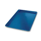 image of Chicago Metallic Bakeware 40933 Bakery Tray, 11‑15/96" x 17‑15/96" x 13/16", Blue Anodized Aluminum