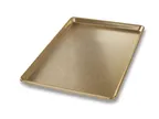 image of Chicago Metallic Bakeware 40935 Display Tray, 11.94" x 17.94" x 0.81", Gold Anodized Aluminum