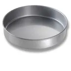 image of Chicago Metallic 41020 Pizza Pan, 10" x 2" Round, 87 oz, 26‑Gauge Aluminized Steel, USA