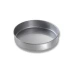 image of Chicago Metallic 41025 10" x 2" Round Cake Pan, 87 oz, 26‑Gauge Steel, AMERICOAT® Silicone Glaze