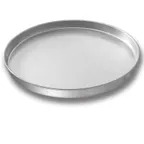 image of Chicago Metallic Bakeware 41215 - 12" Round Pizza Pan, 62.6 oz, 1" Deep, 26‑Gauge, AMERICOAT® Glaze