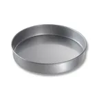 image of Chicago Metallic Bakeware 41225 - 12" Cake Pan, 2" Deep, 125.3 oz Steel, AMERICOAT® Silicone Glaze