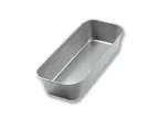 image of Chicago Metallic 42304 Loaf Pan – 10-7/8" x 4-7/8" x 2-5/16", 26‑Gauge Aluminized Steel, ePlus Glaze