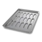 image of Chicago Metallic 42435 ePAN Bun Pan, 18 Compartments, 17-11/16" x 25-11/16", 26 Gauge Steel
