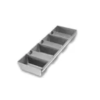 image of Chicago Metallic Bakeware 44145 - 4‑Pan Bread Set, 26‑Gauge Aluminized Steel, 4/Set